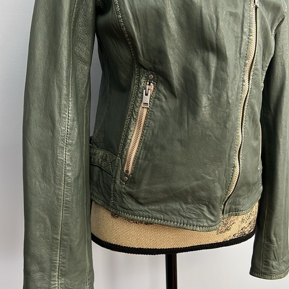 Mauritius Leather Motorcycle Jacket - Picture 8 of 11